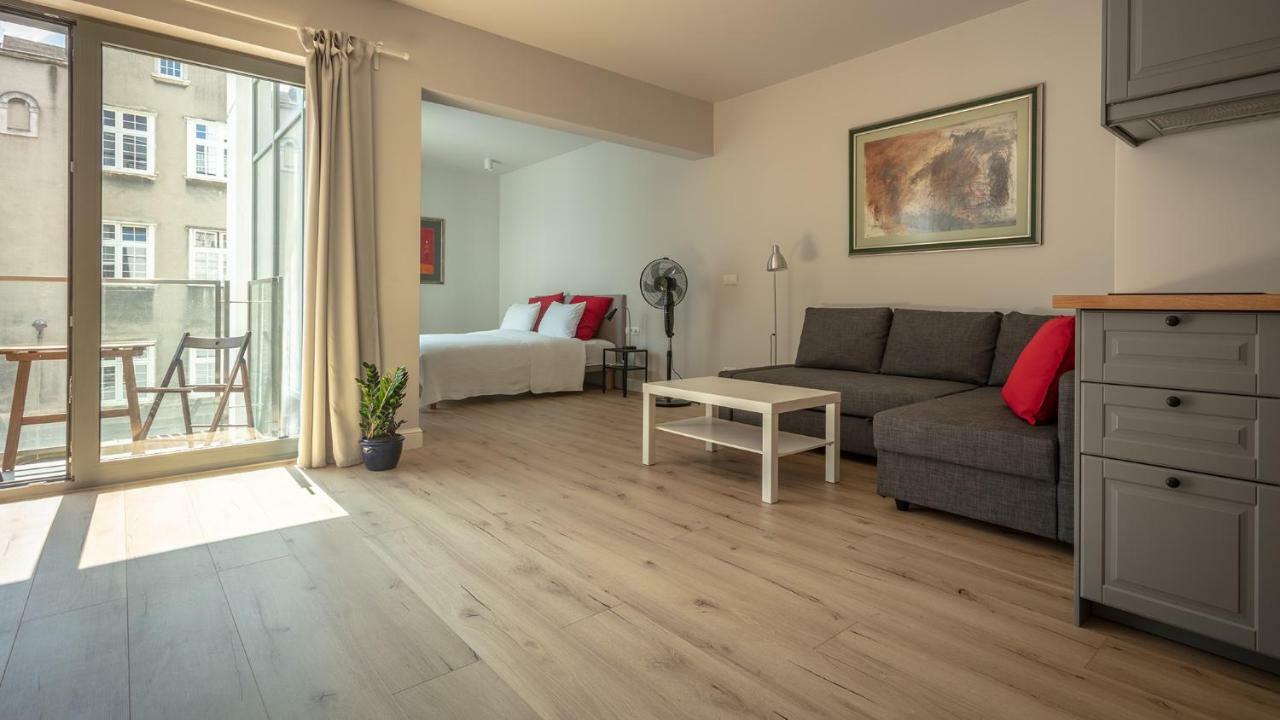 Viu Old Town Balcony Apartment กดัญสก์ ภายนอก รูปภาพ